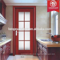 Puerta del baño de vidrio esmerilado, puerta de cristal templado del baño, diseño de la puerta de cristal del cuarto de baño